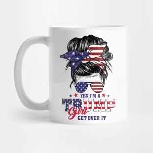 Yes I’m A Trump Girl Get Over It Trump 2024 Mug